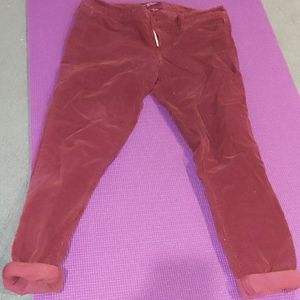 Corduroy American eagle pants